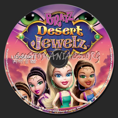 Bratz Desert Jewelz dvd label - DVD Covers & Labels by Customaniacs, id ...