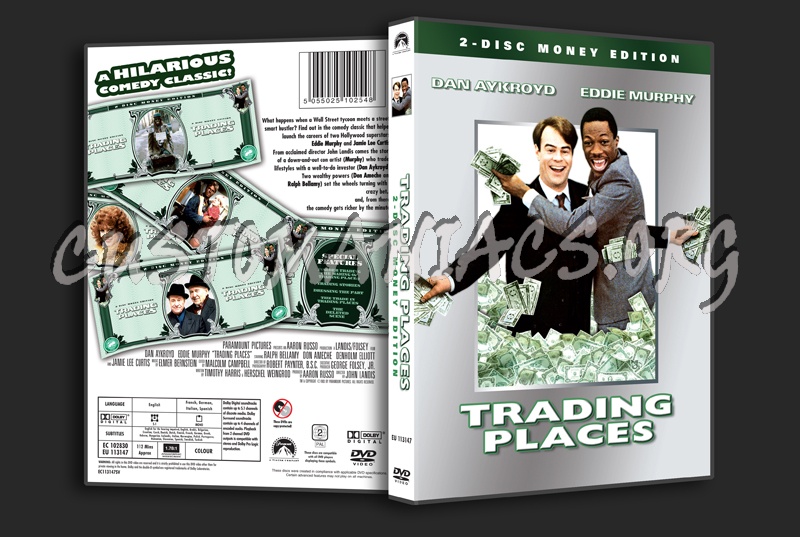 Trading Places dvd cover