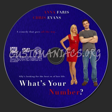 What's Your Number dvd label