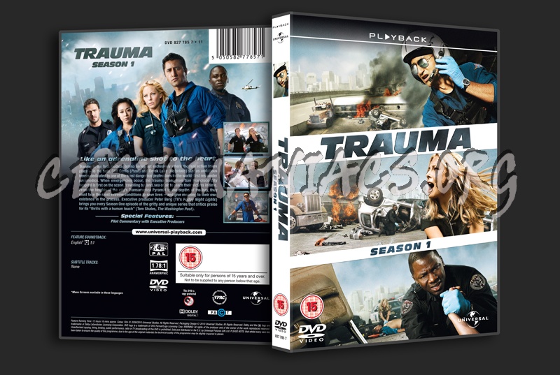 Trauma Season 1 dvd cover