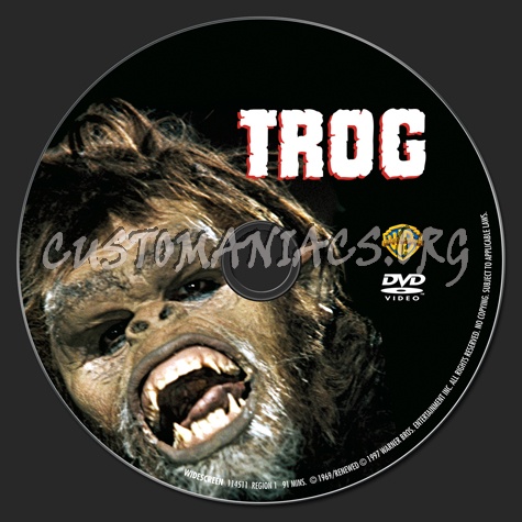 Trog dvd label