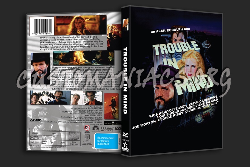 Trouble in Mind dvd cover