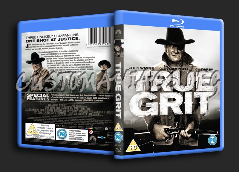 True Grit blu-ray cover