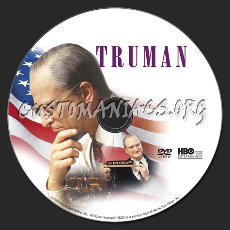 Truman dvd label