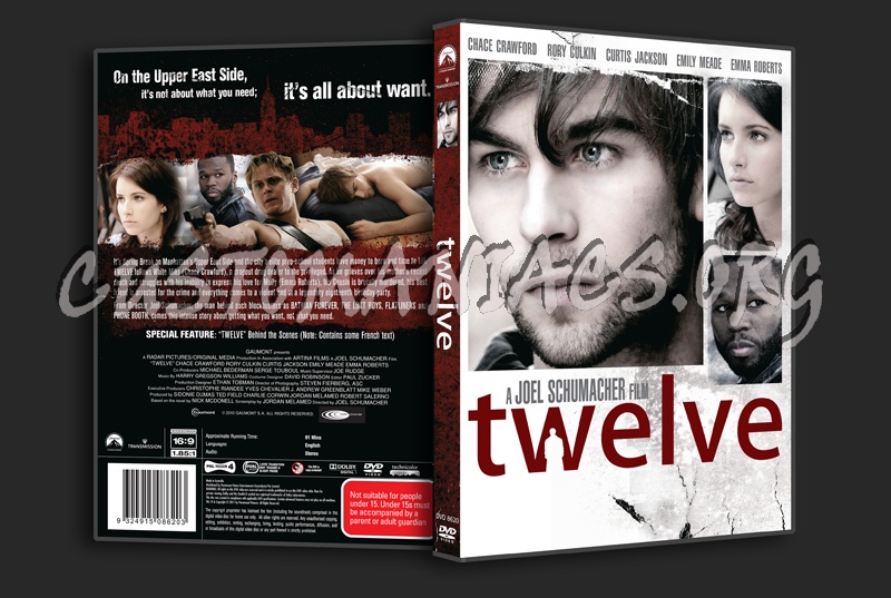 Twelve dvd cover