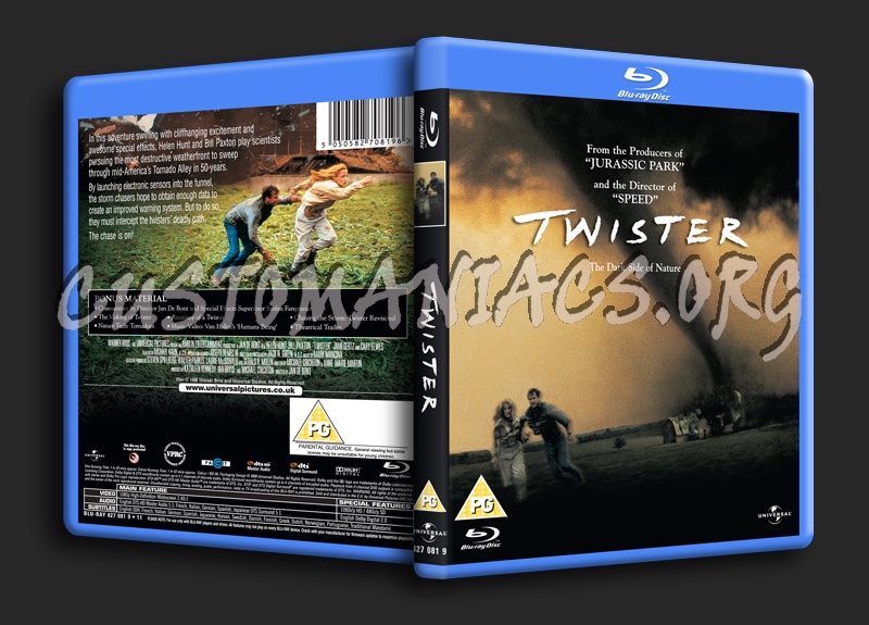Twister blu-ray cover