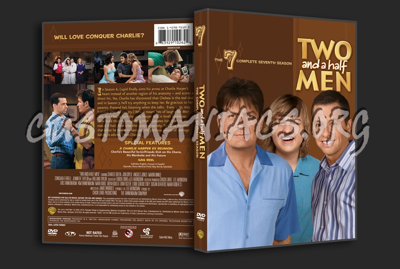 Two and a Half Men Season 7 dvd cover