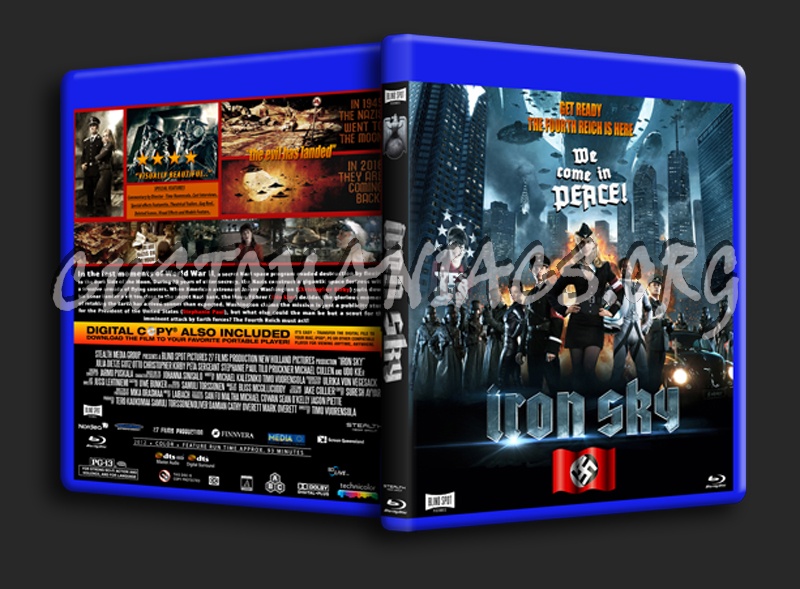 Iron Sky blu-ray cover