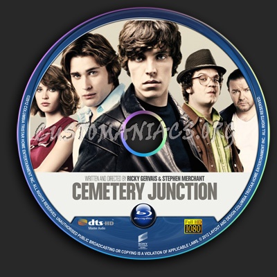 Cemetery Junction blu-ray label