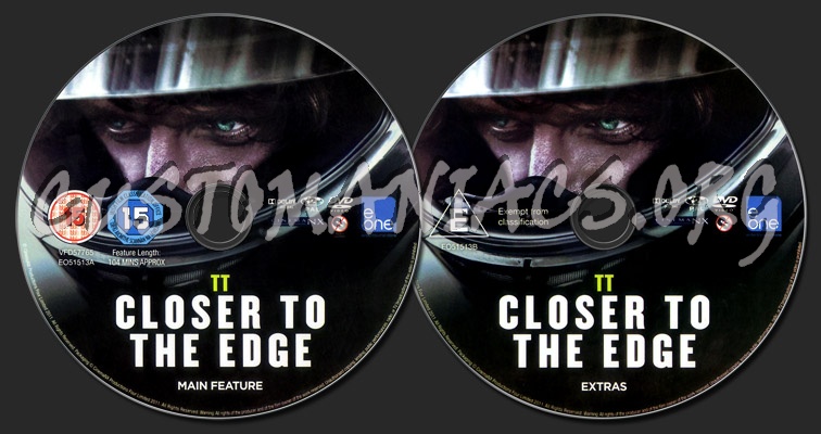 TT Closer to the Edge dvd label