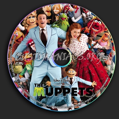 The Muppets dvd label