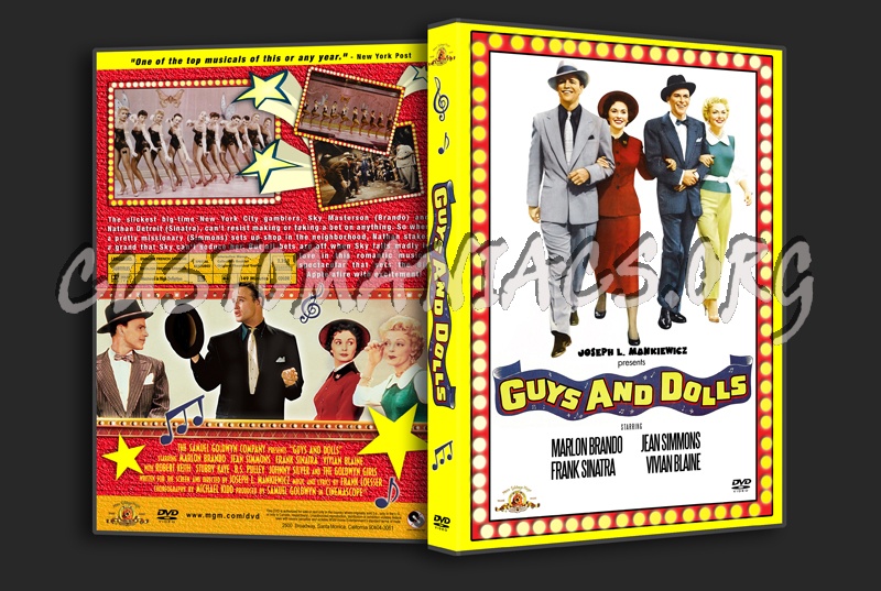 Guys and Dolls dvd cover