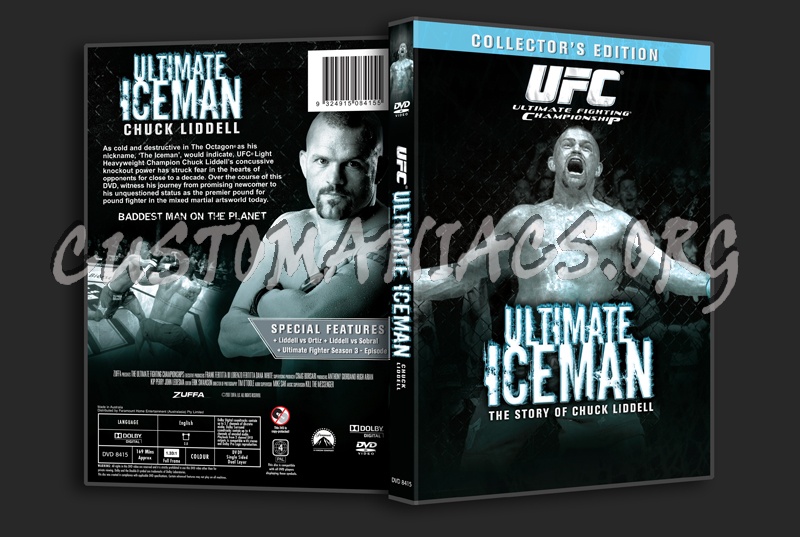 UFC Ultimate Iceman dvd cover