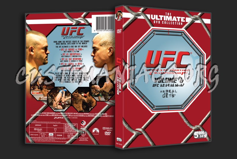 UFC Volume 6 dvd cover