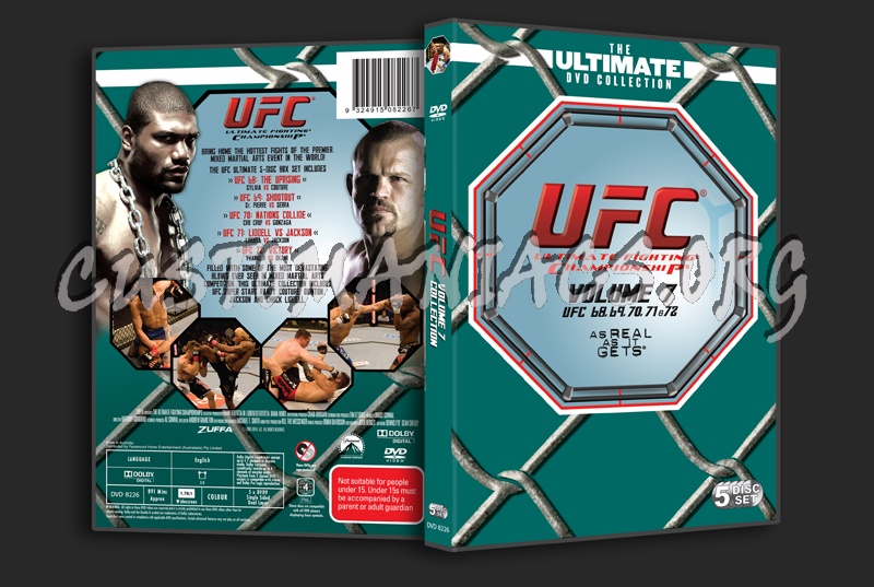 UFC Volume 7 dvd cover - DVD Covers & Labels by Customaniacs, id ...