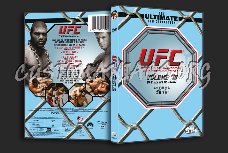 UFC Volume 10 dvd cover