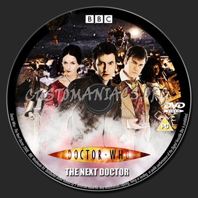 Doctor Who - The Specials dvd label