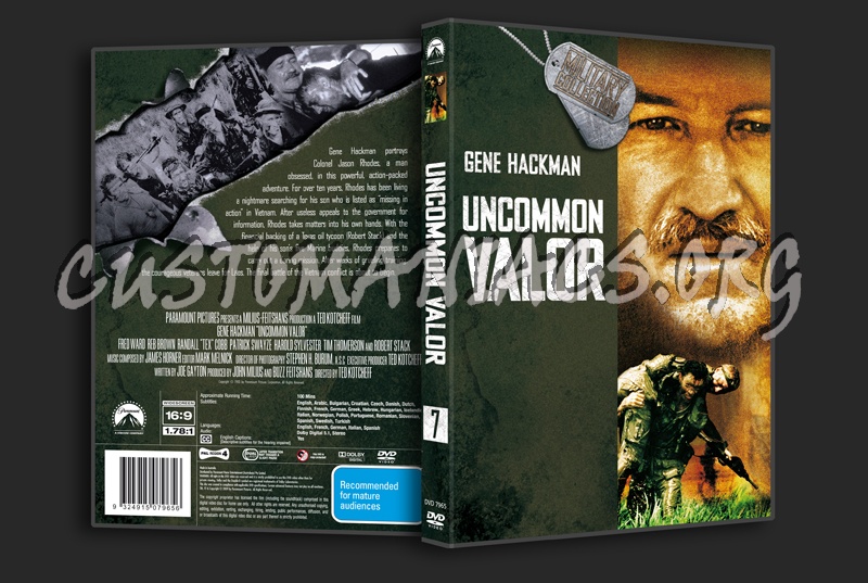 Uncommon Valor dvd cover