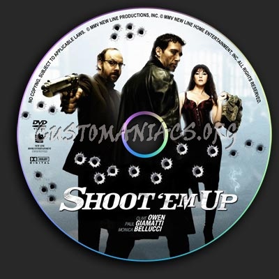 Shoot Em Up dvd label