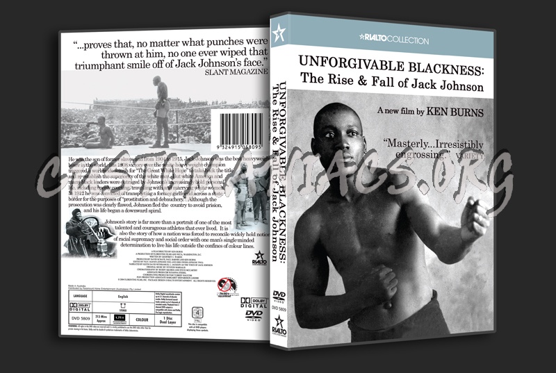 Unforgivable Blackness: The Rise and Fall of Jack Johnson dvd cover