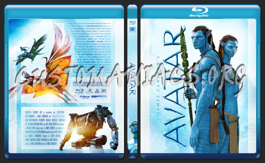 Avatar blu-ray cover