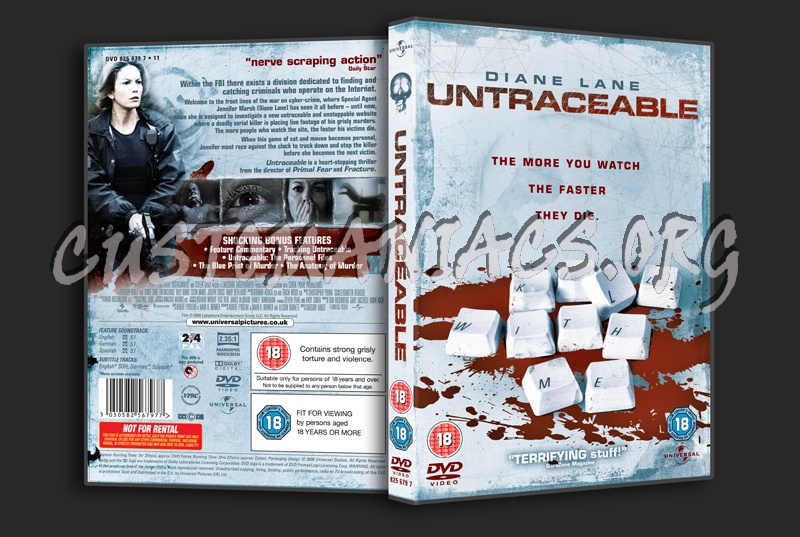 Untraceable dvd cover