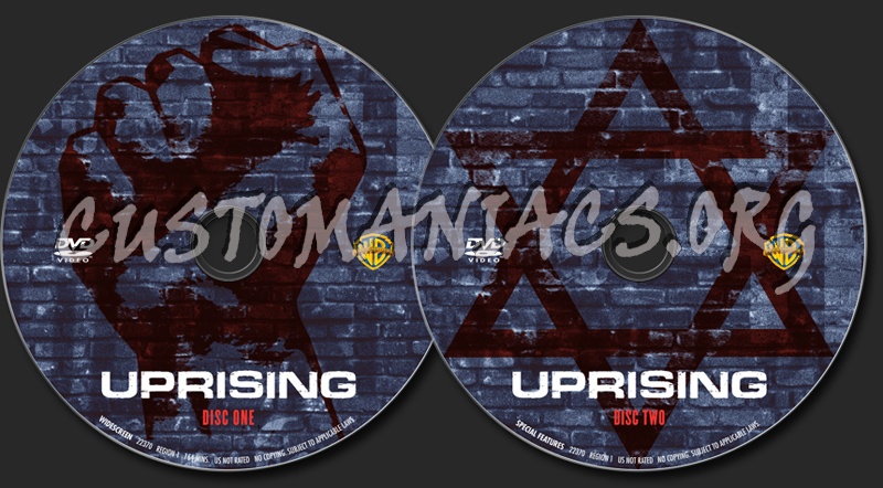 Uprising dvd label