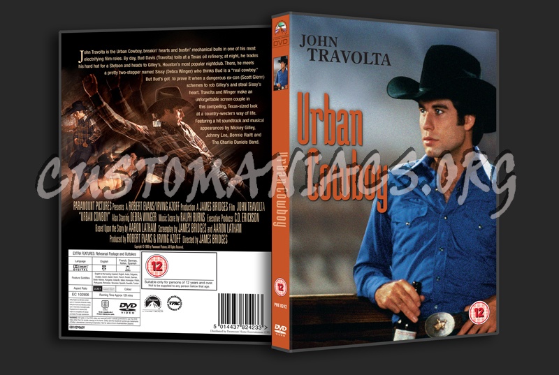 Urban Cowboy dvd cover