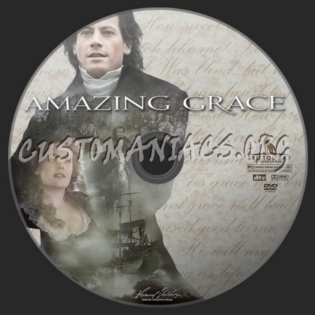 Amazing Grace dvd label