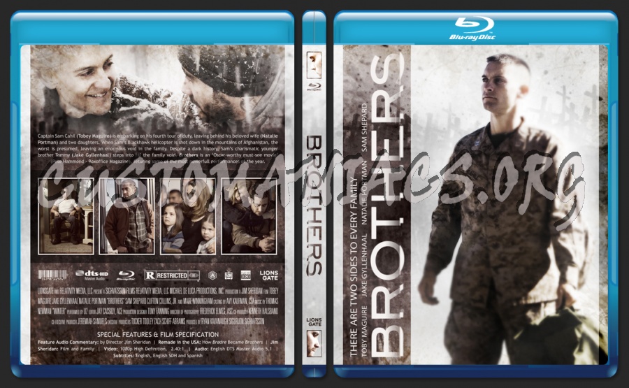 Brothers blu-ray cover