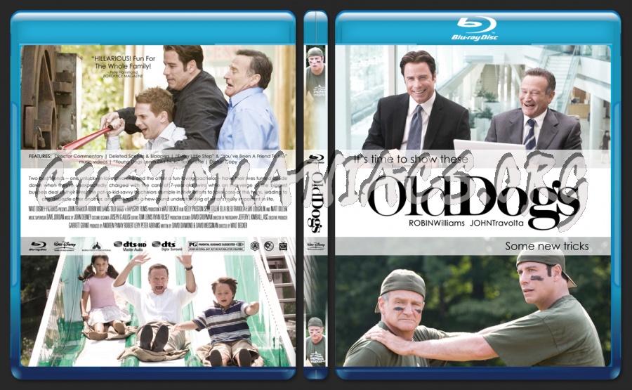 Old Dogs blu-ray cover