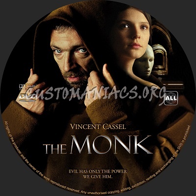 The Monk dvd label