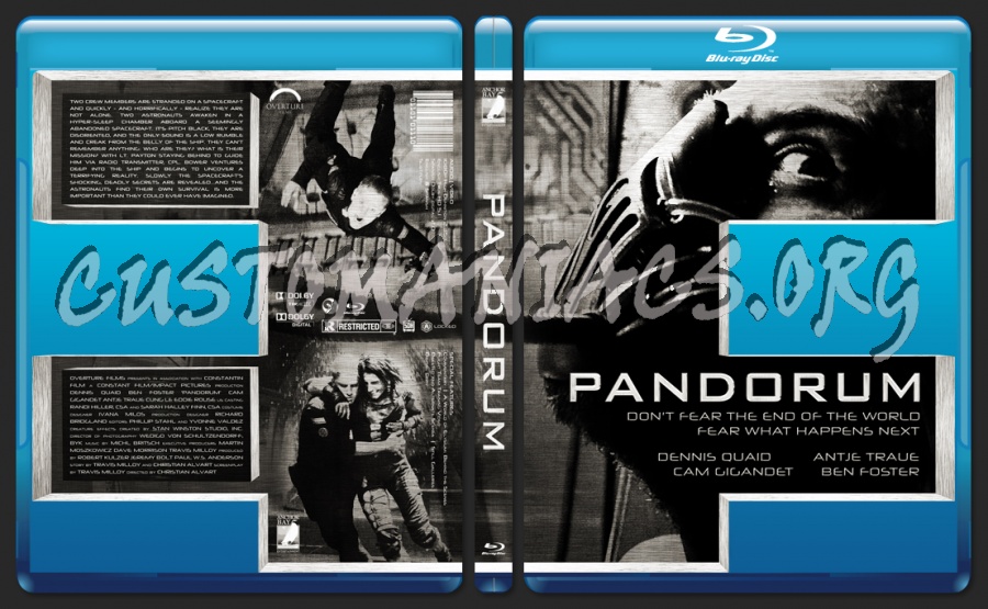 Pandorum blu-ray cover