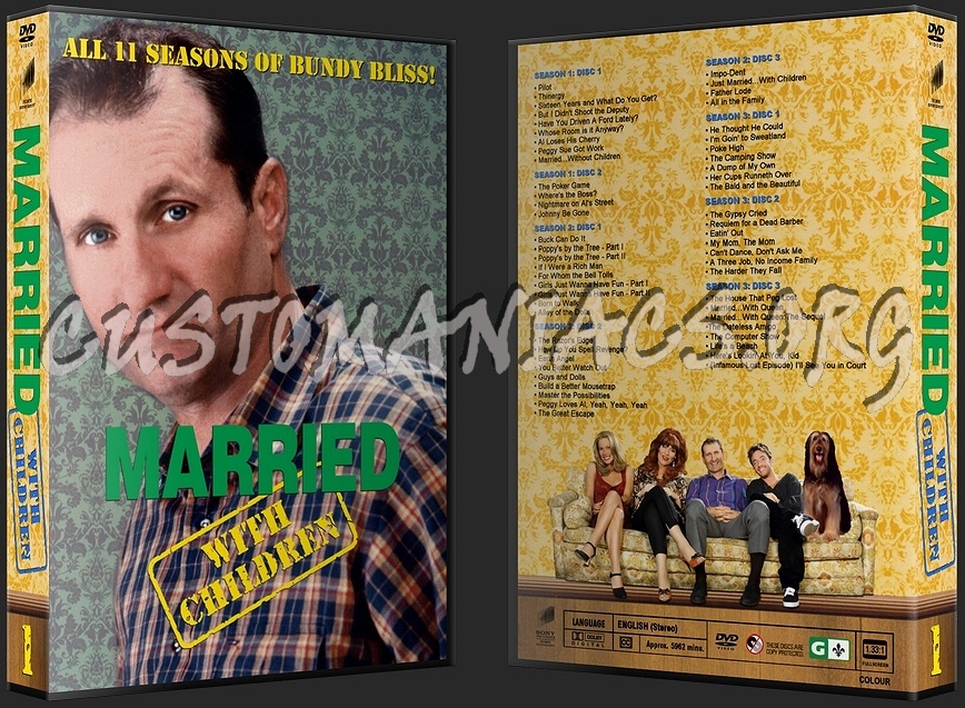 Married With Children Complete Collection dvd cover