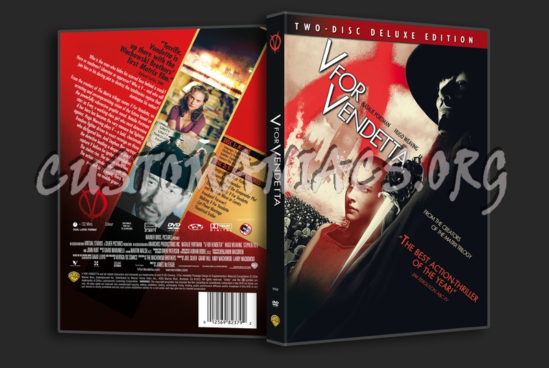 V for Vendetta dvd cover