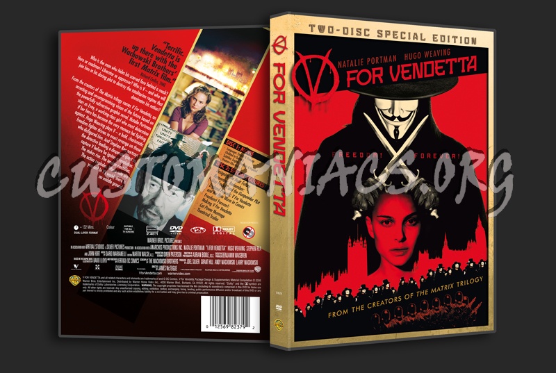 V for Vendetta dvd cover