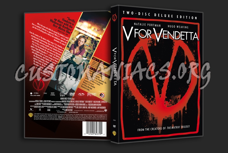 V for Vendetta dvd cover