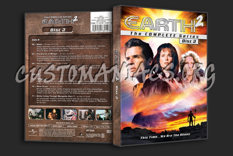 Earth 2 The Complete Series dvd cover