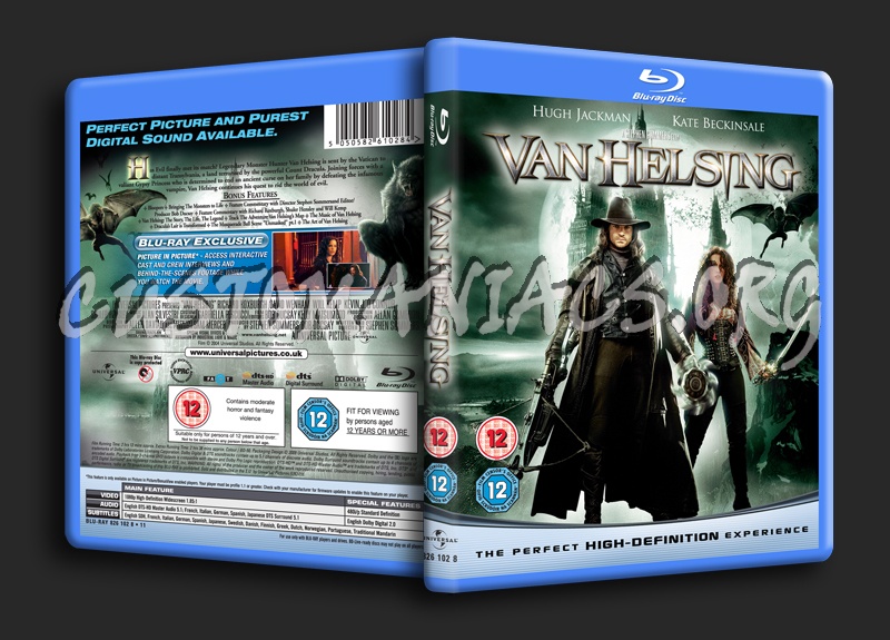 Van Helsing blu-ray cover