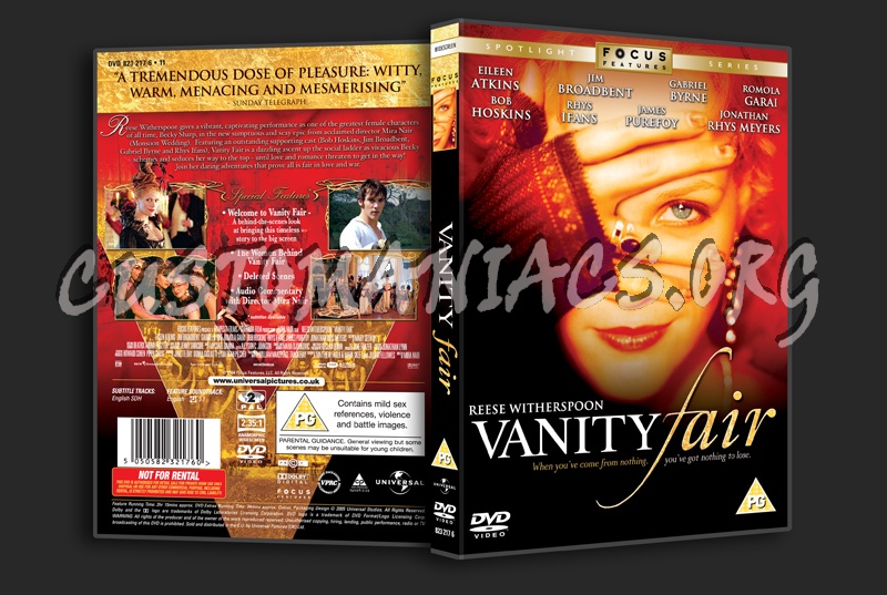 Vanity Fair Dvd Cover Dvd Covers Labels By Customaniacs Id 160579 Free Download Highres Dvd Cover