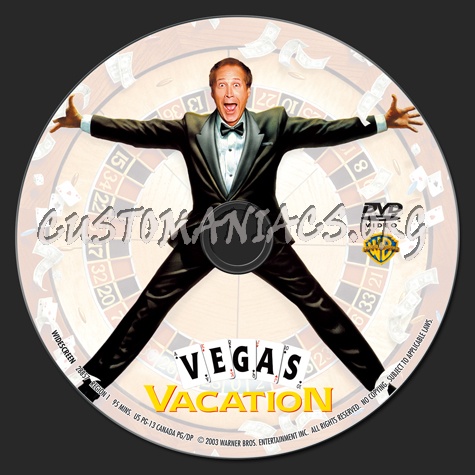 Vegas Vacation dvd label