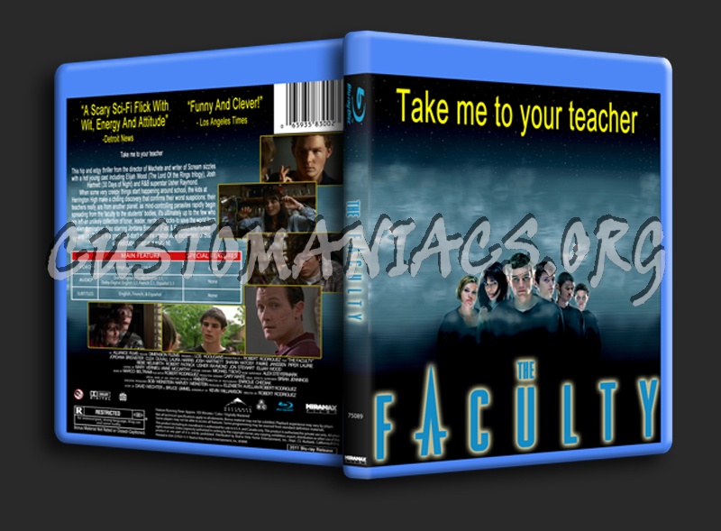 The Faculty blu-ray cover