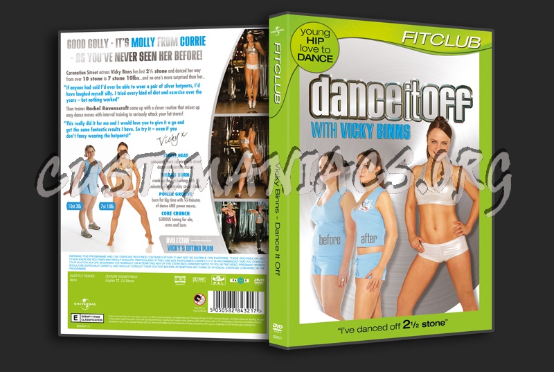 Vicky Binns Dance It Off dvd cover