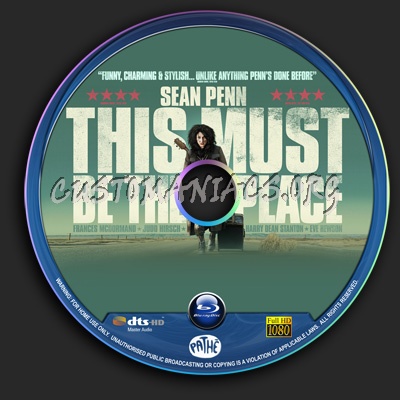 This Must Be The Place blu-ray label