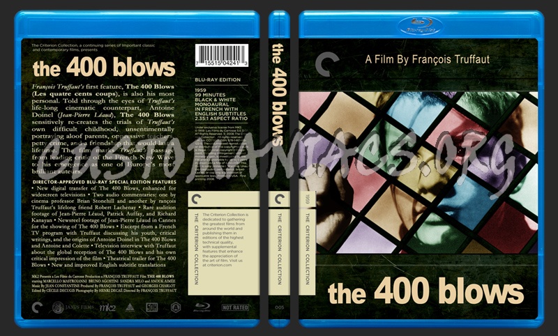 005 - The 400 Blows blu-ray cover