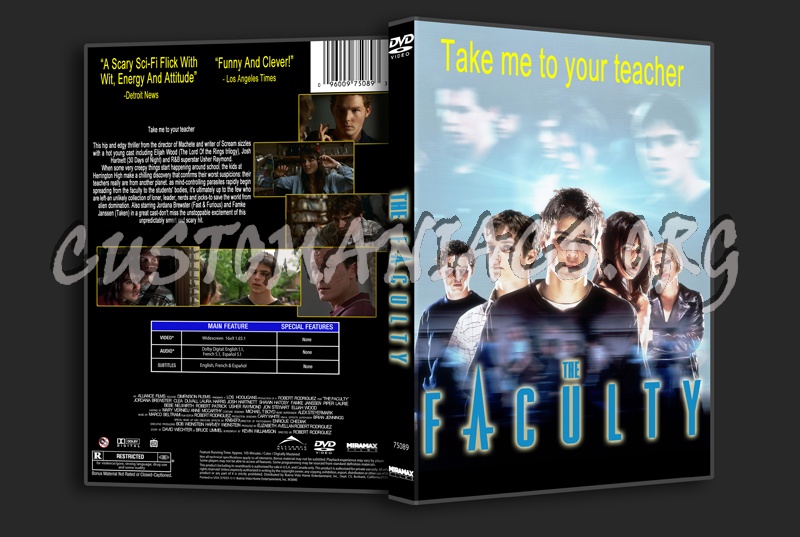 The Faculty dvd cover