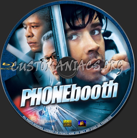 Phone Booth blu-ray label