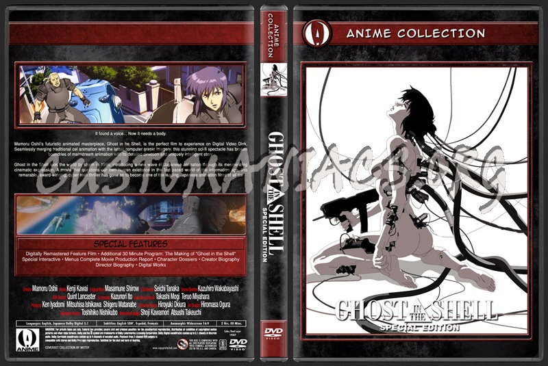 Anime Collection Ghost In The Shell Special Edition Dvd Cover Dvd Covers Labels By Customaniacs Id Free Download Highres Dvd Cover