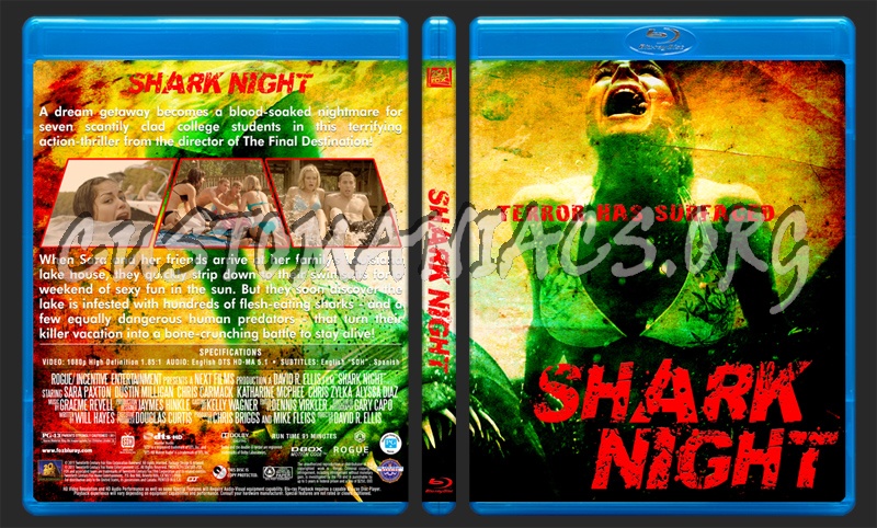 Shark Night blu-ray cover