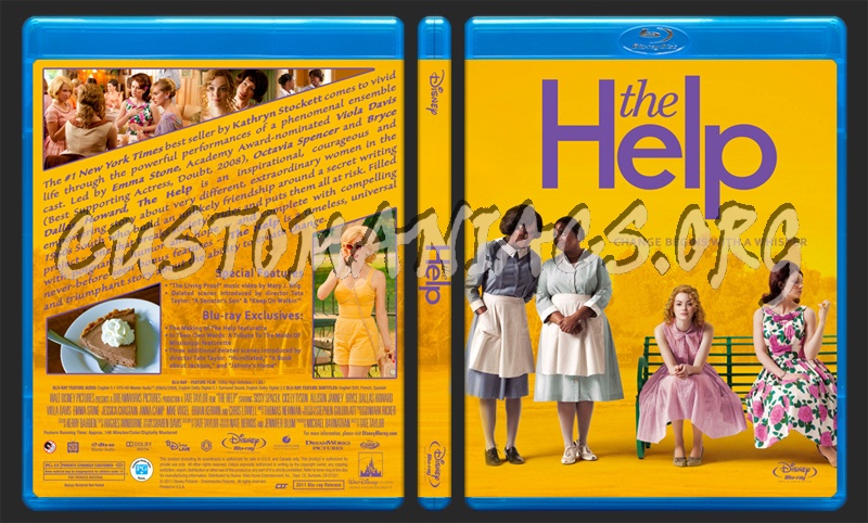 The Help blu-ray cover